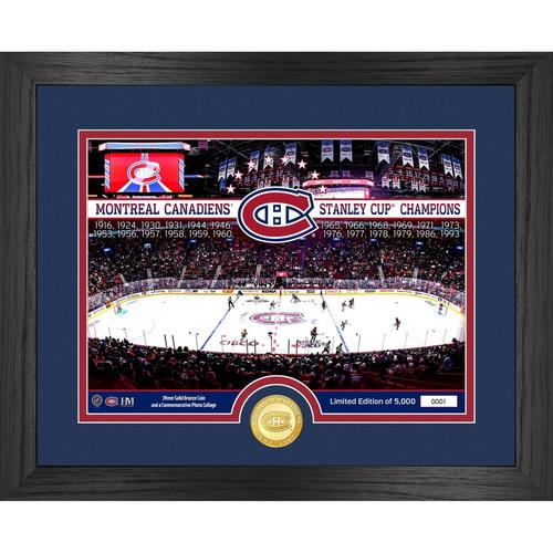 Highland Mint Montreal Canadiens Rink Bronze Coin Photo Mint - Primary Image