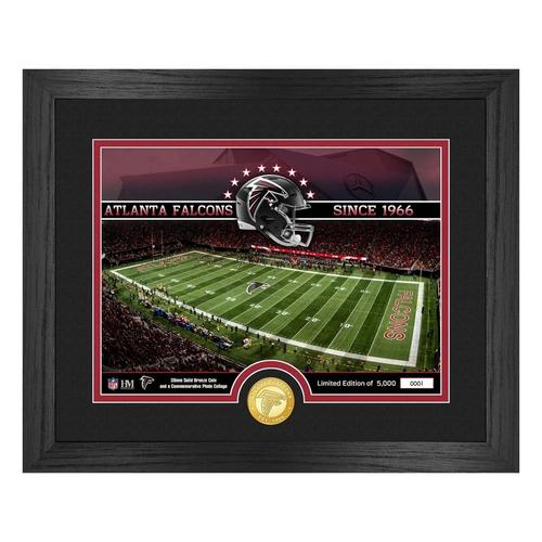 Highland Mint Atlanta Falcons Stadium Bronze Coin Photo Mint - Primary Image