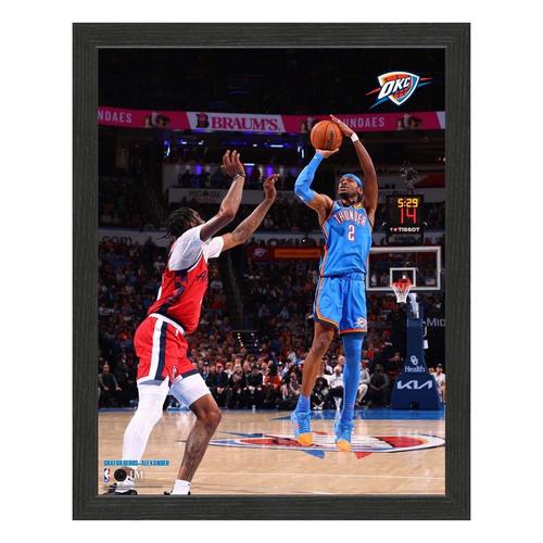 Highland Mint Oklahoma City Thunder Shai Gilgeous-Alexander Shooting Sport Frame - Primary Image