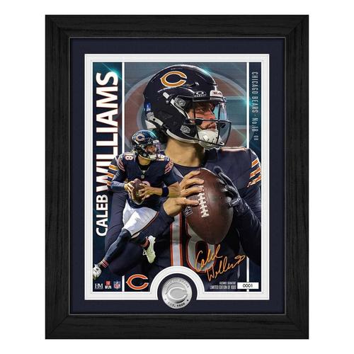 Highland Mint Chicago Bears Caleb Williams Artist Proof Silver Coin Photo Mint - Primary Image