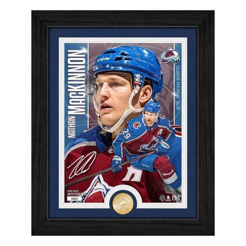 Highland Mint Nathan McKinnon Colorado Avalanche Bronze Coin Artist Proof Photo Mint - Primary Image