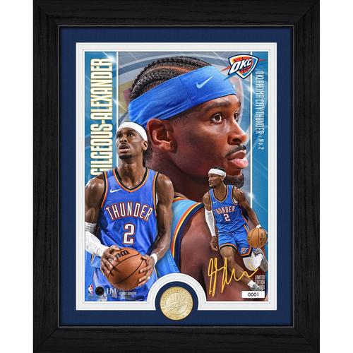 Highland Mint Oklahoma City Thunder Shai Gilgeous-Alexander Bronze Coin Artist Proof Photo Mint - Primary Image