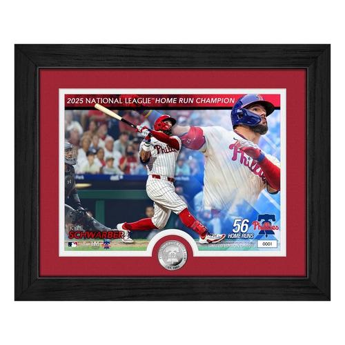 Highland Mint Kyle Schwarber 2025 N.L. Home Run Champion Silver Coin Photo Mint - Primary Image