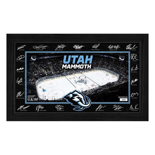 Highland Mint Utah Mammoth 2025 Signature Rink Frame - Primary Image