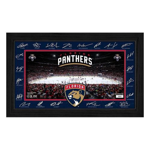 Highland Mint Florida Panthers 2025 Signature Rink Frame - Primary Image