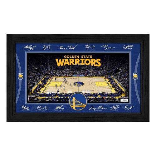 Highland Mint Golden State Warriors 2025 Signature Court Frame - Primary Image