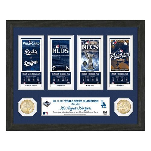 Highland Mint Los Angeles Dodgers 2025 Road to the World Series Bronze Coin Photo Mint - Primary Image