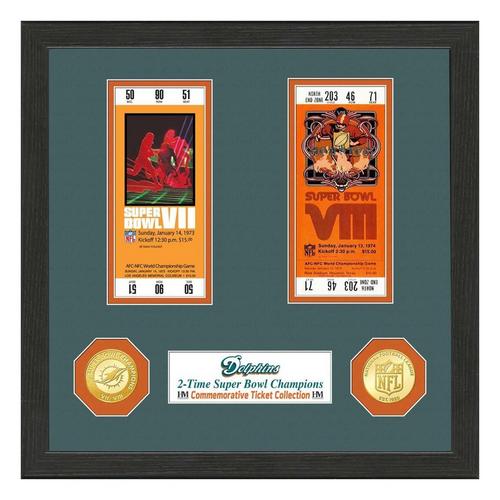 Miami Dolphins SB Championship Ticket Collection - Primary Image