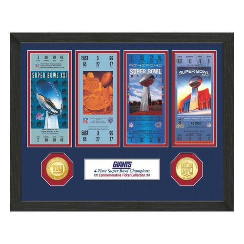 New York Giants  SB Championship Ticket Collection - Primary Image