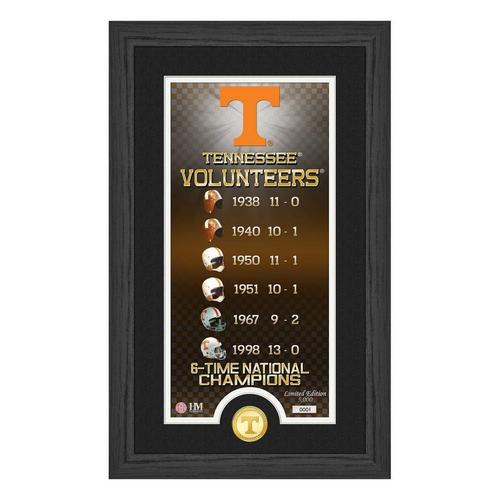 University of Tennessee Volunteers "Legacy" Supreme Bronze Coin Panoramic Photo Mint - Primary Image