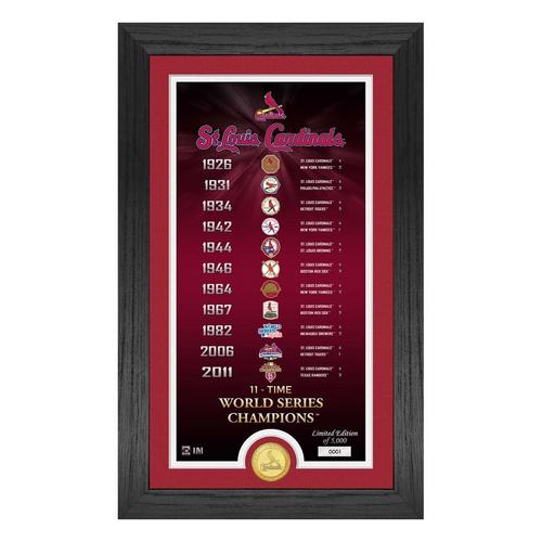 Highland Mint St. Louis Cardinals "Legacy" Supreme Bronze Coin Photo Mint - Primary Image