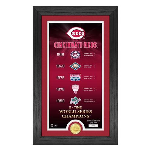 Highland Mint Cincinnati Reds "Legacy" Supreme Bronze Coin Photo Mint - Primary Image