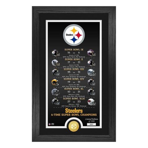 Pittsburgh Steelers "Legacy" Bronze Coin Photo Mint - Primary Image