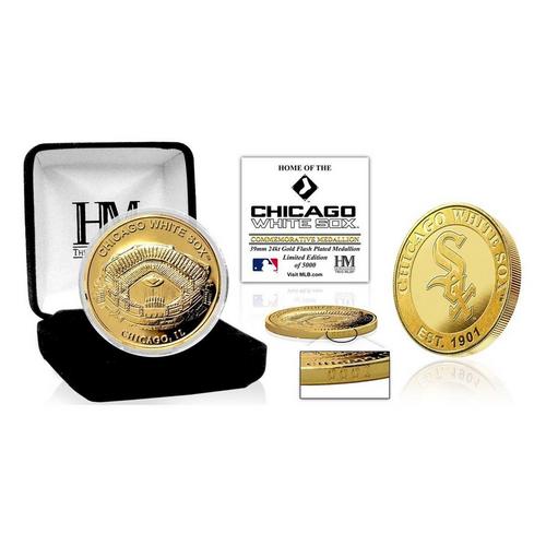 Highland Mint Chicago White Sox "Stadium" Gold Mint Coin - Primary Image
