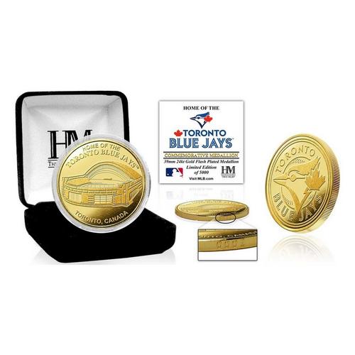 Highland Mint Toronto Blue Jays "Stadium" Gold Mint Coin - Primary Image
