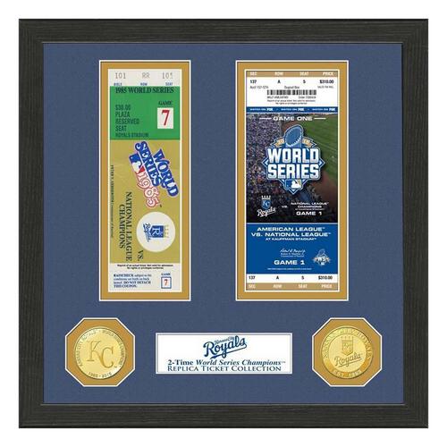 Highland Mint Kansas City Royals Framed Tickets - Primary Image
