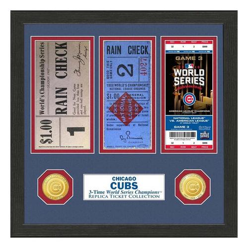 Highland Mint Chicago Cubs Framed Tickets - Primary Image