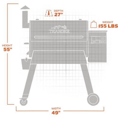 Traeger Pro 780 D2 Pellet Grill - Primary Image