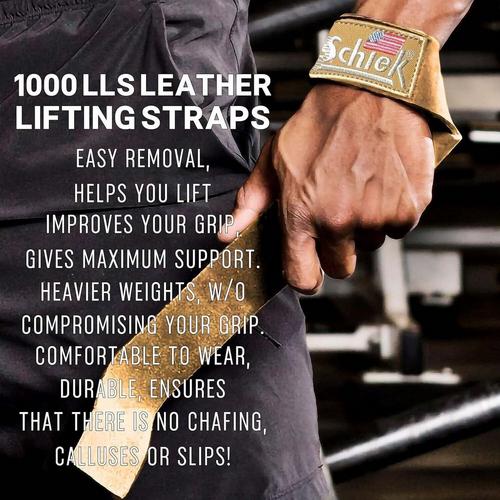 Schiek Leather Lifting Straps - Primary Image