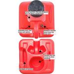 Flo-Fast 5 Gallon Container Red - Thumbnail 4 of 4