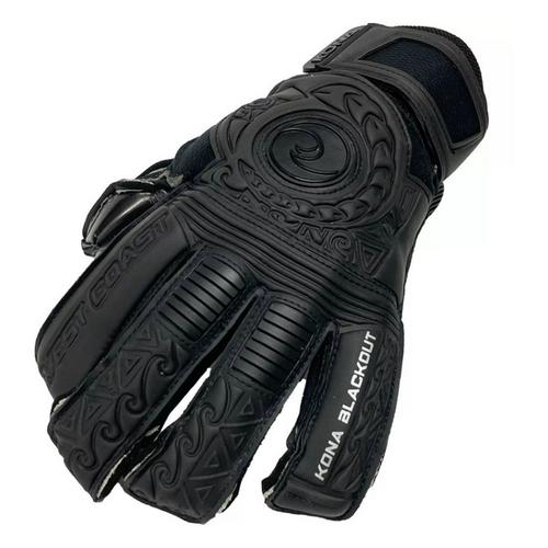 West Coast Kona Blackout Edition Soccer Goalkeeper Gloves - Primary Image