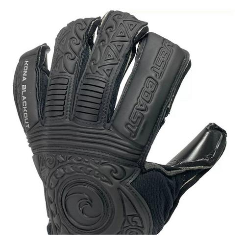 West Coast Kona Blackout Edition Soccer Goalkeeper Gloves - Primary Image