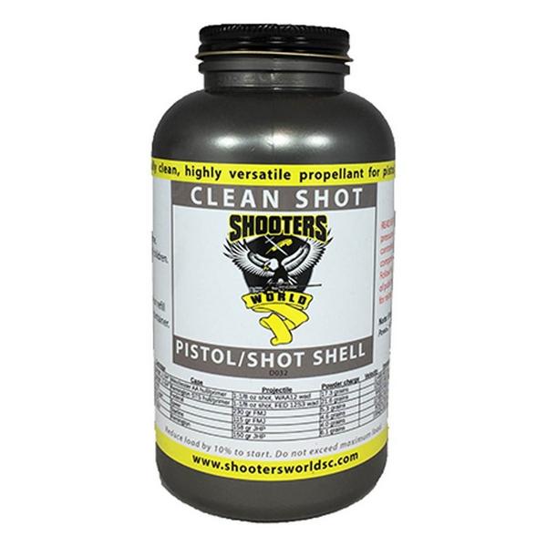 SHOOTERS WORLD Clean Shot Pistol/Shot Shell Propellant