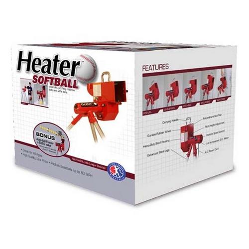 Heater Sports Softball Pitching Machine with 9 Ball Automatic Feeder - Primary Image