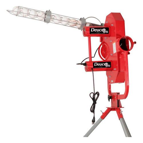 Deuce 95 Two Wheel Curveball Machine with Ball Feeder - Primary Image