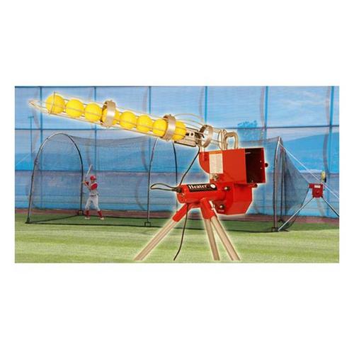 Heater Softball Mach. W/ Feeder & Xtender 24' Cage - Primary Image