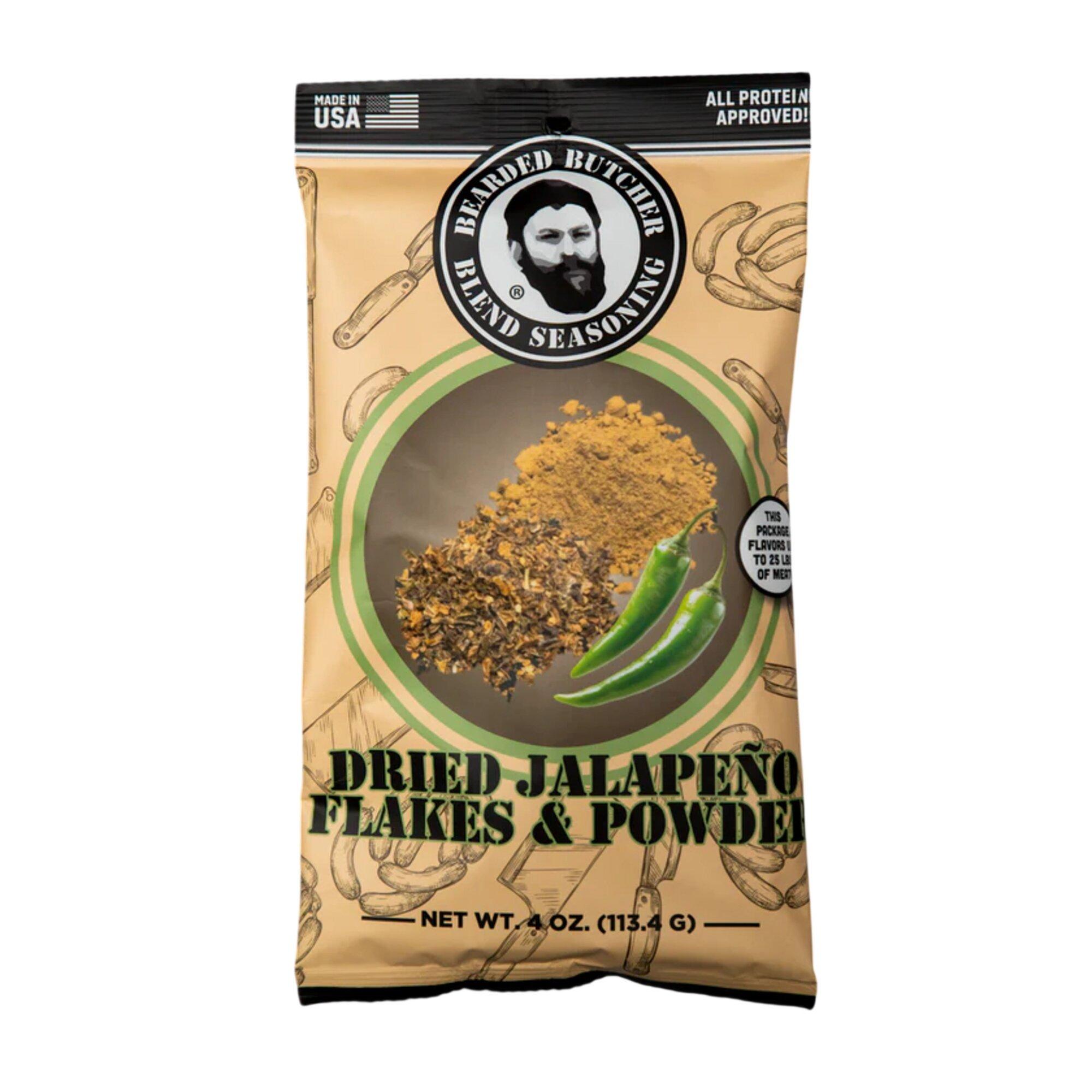 The Bearded Butchers Dried Jalapeo Powder and Flakes - The Bearded Butchers