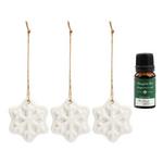 Demdaco Snowflake Mini Diffusers with Fragrance Oil - Thumbnail 1 of 5