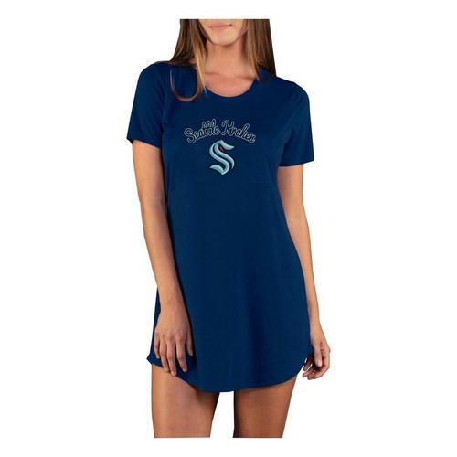 Concepts Sport Women's Seattle Kraken Marathon Nightshirt - Primary Image