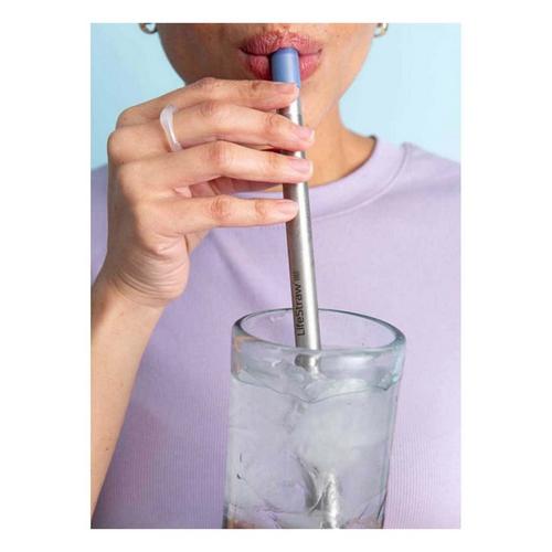 Lifestraw Sip Reusable Steel Filter Straw - Primary Image