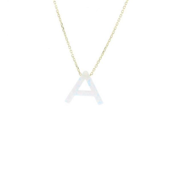Lotus Jewelry Studio Aurora Letter Necklace