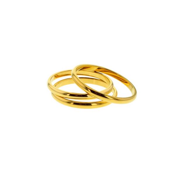 Women's Lotus Jewelry Studio Ryder Ring 6 Gold