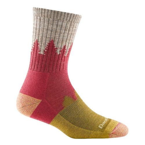 Women's Darn Tough Treeline Midweight Cushioned Crew Ankle Hiking Socks - Primary Image
