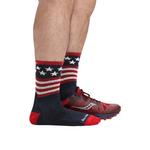 Men's Darn Tough Patriot Micro Ultra-Lightweight Crew Running Socks - Thumbnail 3 of 4