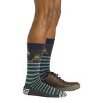 Men's Darn Tough Animal Haus Lightweigh Crew Socks - Thumbnail 2 of 4