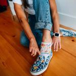 Women's Darn Tough Garden Party Lightweight No Cushion Lifestyle Hidden No Show Socks - Thumbnail 4 of 11