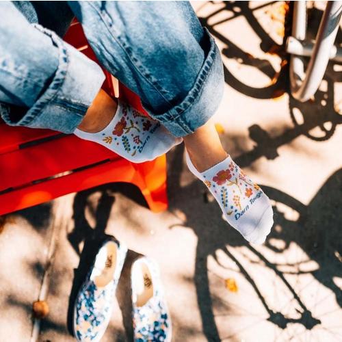 Women's Darn Tough Garden Party Lightweight No Cushion Lifestyle Hidden No Show Socks - Primary Image