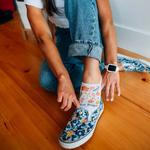 Women's Darn Tough Garden Party Lightweight No Cushion Lifestyle Hidden No Show Socks - Thumbnail 10 of 11