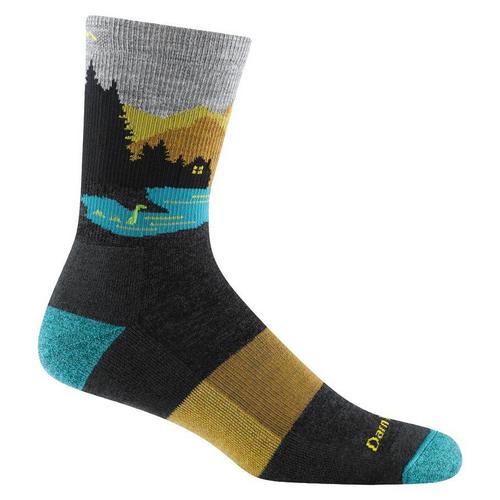 Men's Darn Tough Close Encounters Micro Midweight Crew Hiking Socks - Primary Image