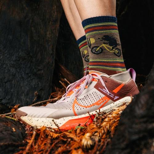 Men's Darn Tough Willoughby Lightweight Cushioned Micro Crew Hiking Socks - Primary Image