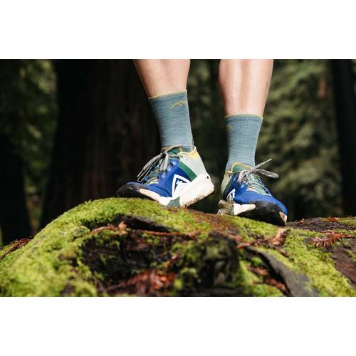 Men's Darn Tough Lightweight Cushioned Micro Crew Hiking Socks - Primary Image