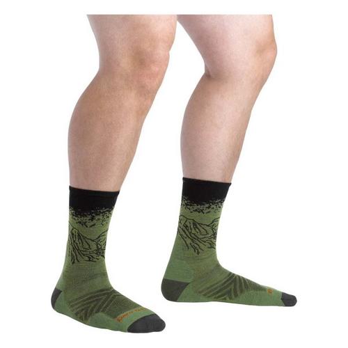 Men's Darn Tough Vert Micro Ultralightweight Medium Cushion Crew Running Socks - Primary Image