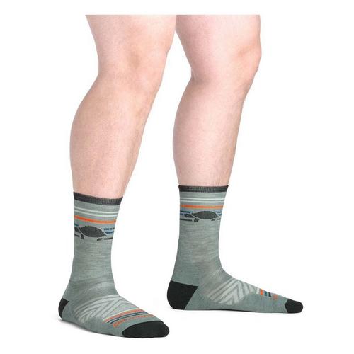 Men's Darn Tough Pacer Micro Ultra-Lightweight Medium Cushion Crew Running Socks - Primary Image