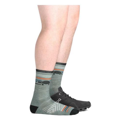 Men's Darn Tough Pacer Micro Ultra-Lightweight Medium Cushion Crew Running Socks - Primary Image