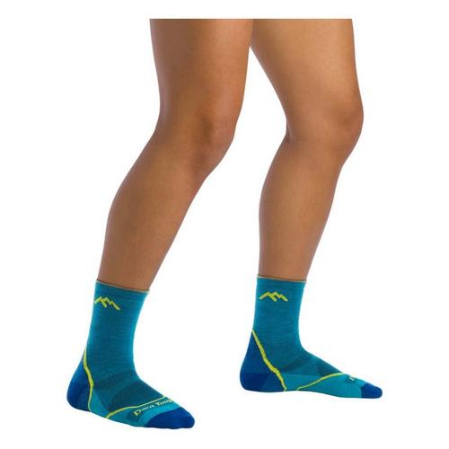 Kids' Darn Tough Light Micro Lightweight Medium Cushion Crew Hiking Socks - Primary Image