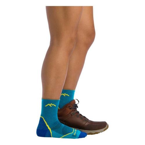 Kids' Darn Tough Light Micro Lightweight Medium Cushion Crew Hiking Socks - Primary Image